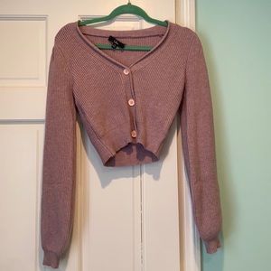 Cropped sweater